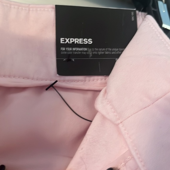 BNWT 🌶️🌵 express pants. Size  4 R blush color super feminine and professional - Picture 6 of 12
